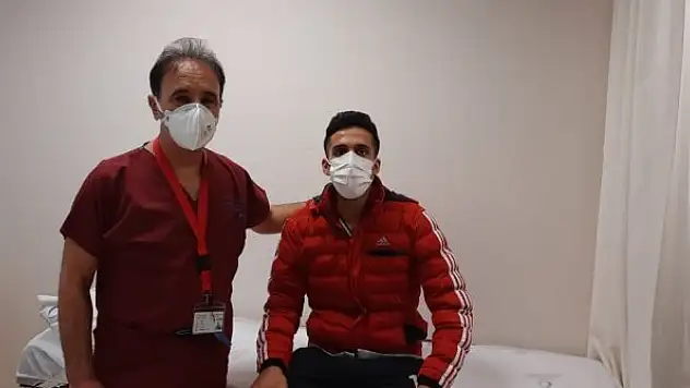 Genç futbolcu  ölümden döndü