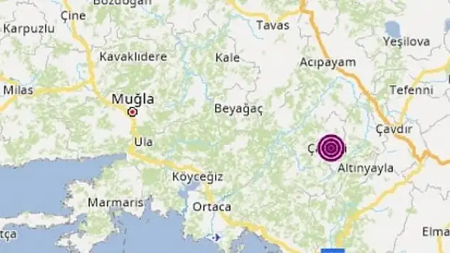 Denizli'de deprem