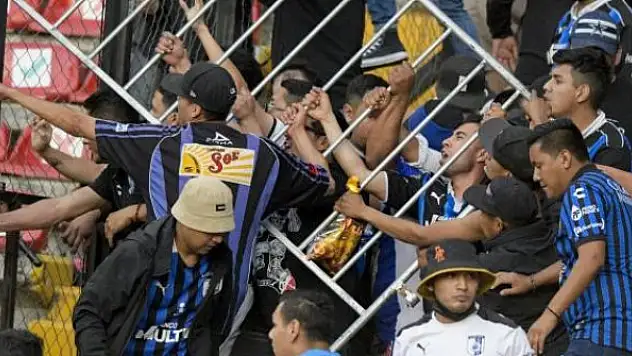 Meksika'daki taraftar kavgasında 26 kişi yaralandı