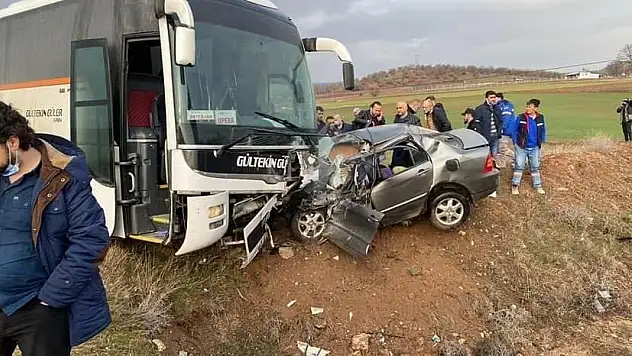 Trafik kazası, 2 ölü