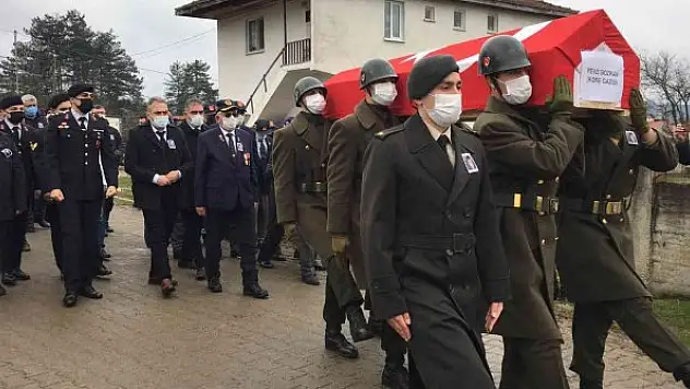 Kore Gazisi 93 yaşında son yolculuğuna uğurlandı