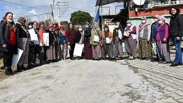 Kadın üreticilere süt hijyeni eğitimi verildi