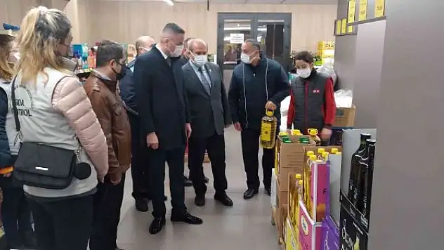 Marketlerde yağ denetimi