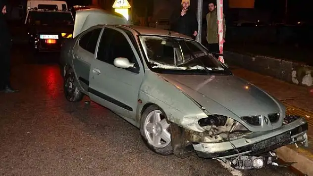 Trafik kazası: 1 yaralı