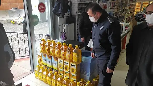 Marketlerde stokçuluk denetimi yapıldı