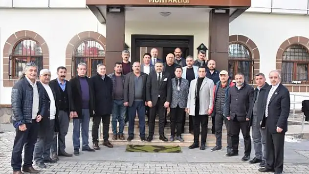 Başkan Sadıkoğlu muhtarlarla buluştu