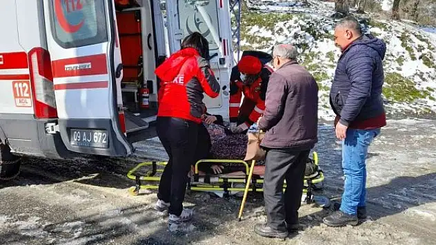 Yaşlı kadının imdadına belediye yetişti