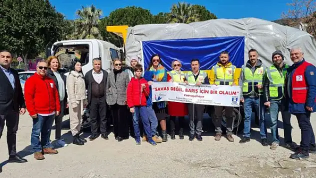Bodrum, Ukrayna için seferber oldu
