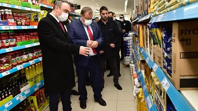Fahiş fiyat ve stokçuluk denetimi yapıldı