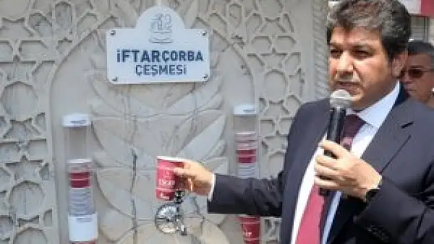 Çeşmeden çorba akacak