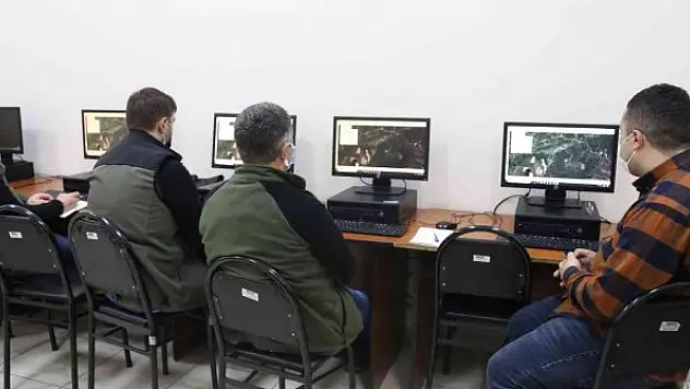 KO-MEK, Bilgisayar Destekli Harita Çizimi ve Uyum eğitimi verdi