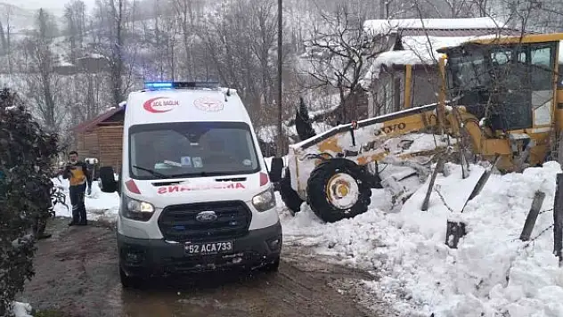 Ordu'da kar mücadelesi