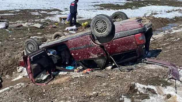Afyonkarahisar'da trafik kazası: 1 ölü, 1 yaralı