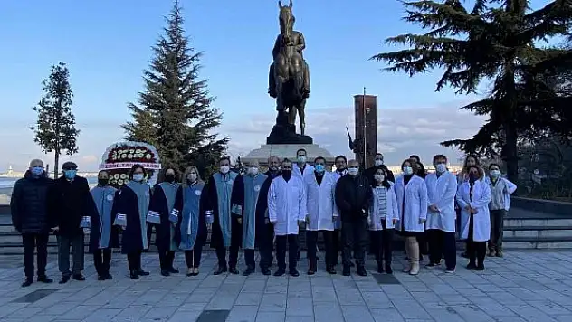 Zonguldak'ta Tıp Bayramı kutlandı