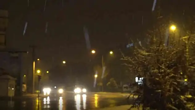 Aksaray'da kar yağışı