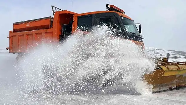 Sivas'ta zemheri bahar, hayat buz tuttu