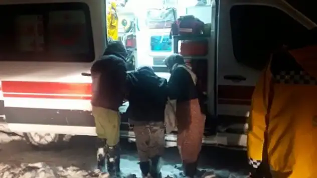 Yaşlı kadının ambulans hassasiyeti duygulandırdı