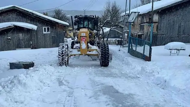 Karabük'te 18 köy yolu ulaşıma açıldı