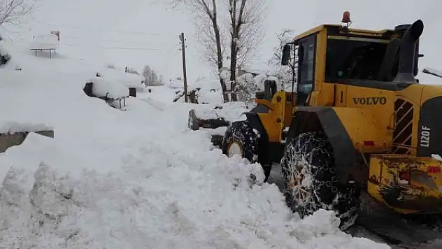 Muş'ta 27 köy yolu ulaşıma kapandı