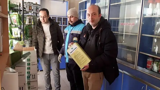 Bitki koruma ürünleri bayileri denetlendi
