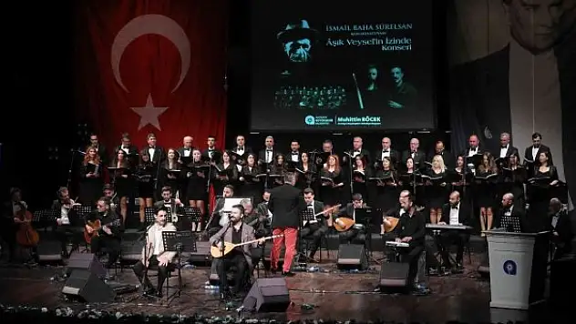 Aşık Veysel türküleriyle anıldı