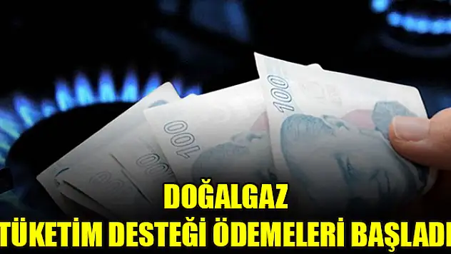 Bakan Yanık: Doğalgaz tüketim desteği ödemeleri başladı