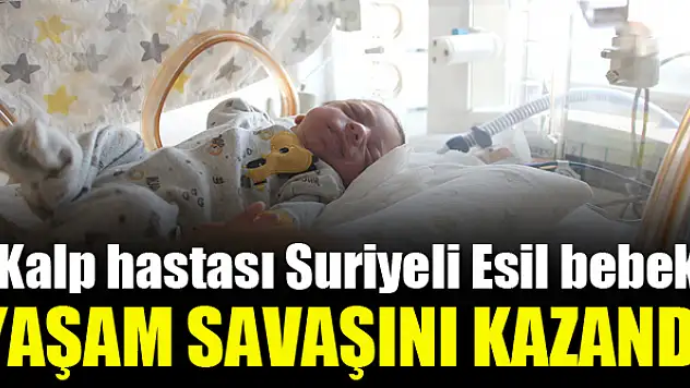 Türk doktorların müdahalesi kalp hastası bebeğin hayatını kurtardı