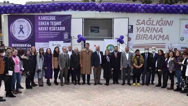 'Hayata Zaman Tanı' sloganıyla kanser taramaları başladı
