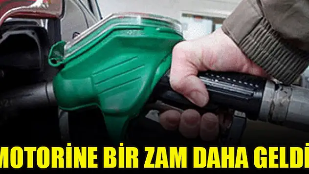 Motorine bir zam daha geldi!