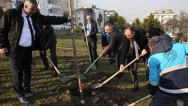 Fidanlar toprakla buluştu