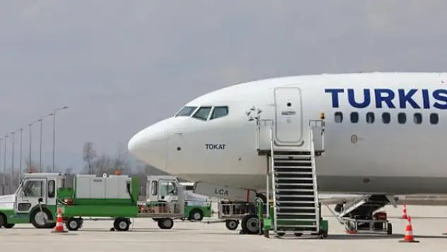 THY'den 5 yıl sonra Tokat'a ilk uçuş