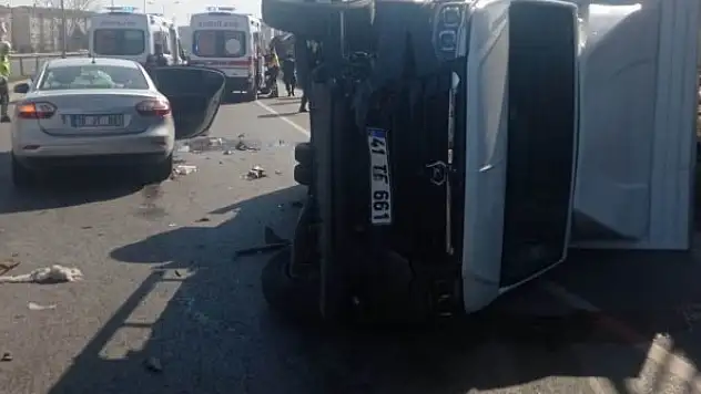 Trafik kazası: 1 yaralı