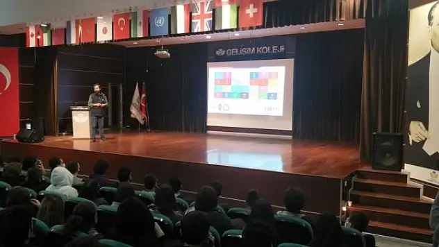 Öğrenciler siber suçlara karşı bilgilendirildi