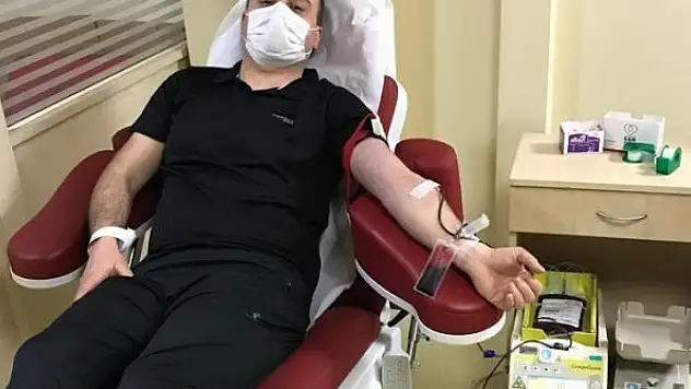 İtfaiyeciler bu kez kan vererek hayat kurtardı