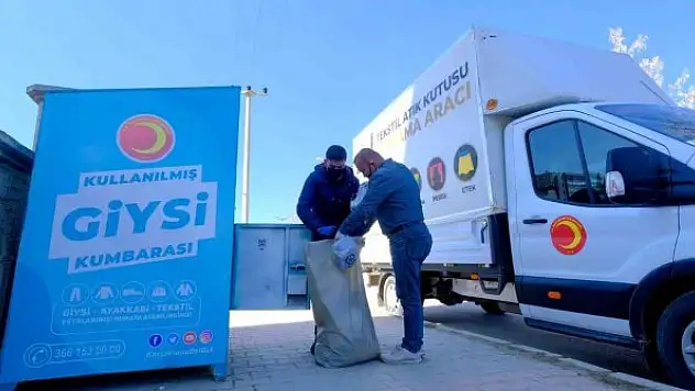 8 ayda 71 ton tekstil atığı toplandı