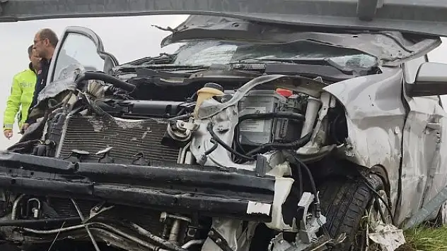 Osmangazi Köprü çıkışında trafik kazası: 2 yaralı