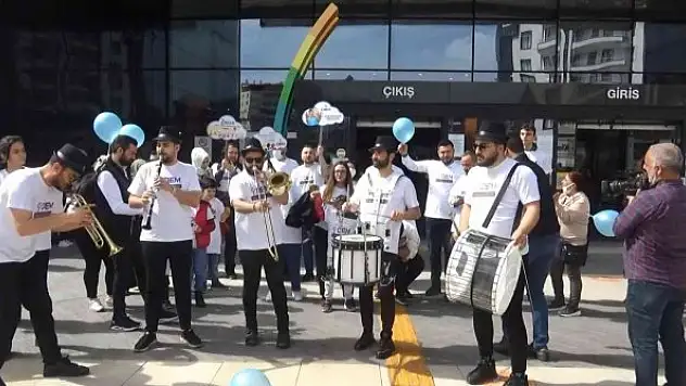 Otizmli çocuklar için farkındalık etkinliği düzenlendi