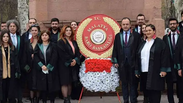 Malatya'da Avukatlar Günü kutlandı