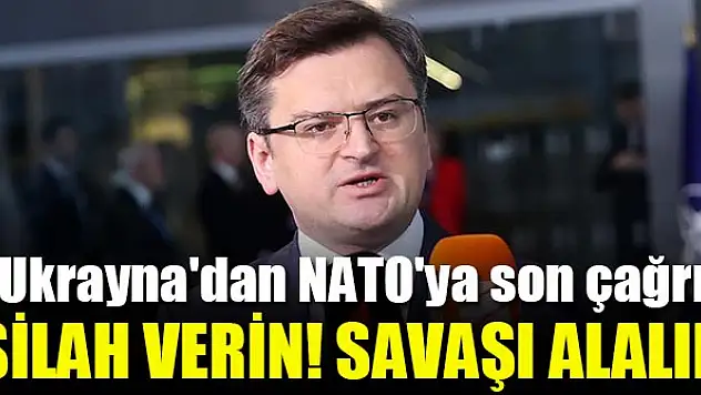 Ukrayna'dan NATO'ya son çağrı: Silah verin!