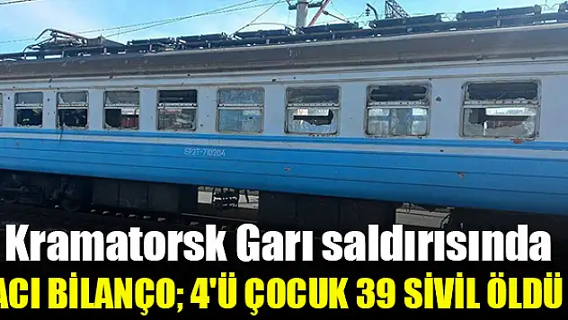 Ukrayna'da Kramatorsk garı vuruldu: 4'ü çocuk 39 sivil öldü