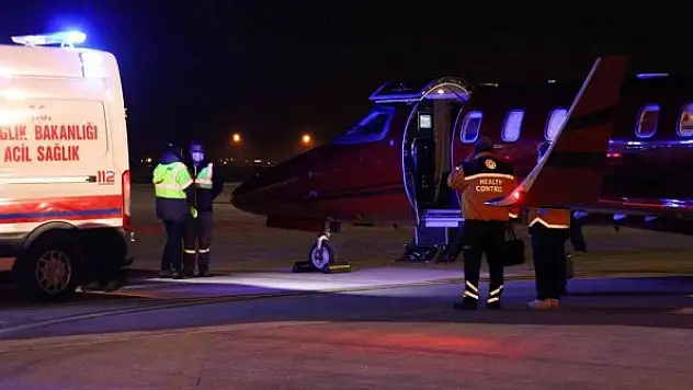 Hastalığına çare bulunamayan Yunus bebek Türkiye'ye getirildi