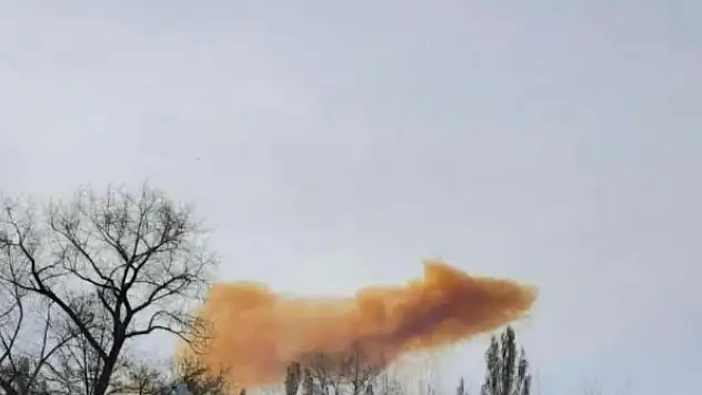 Rus ordusu Luhansk'da nitrik asit tankını vurdu