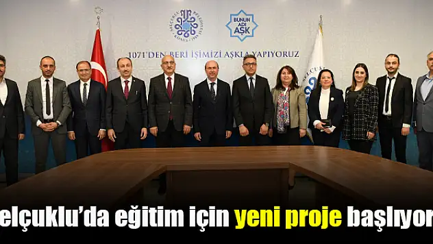 Selçuklu'da eğitim için yeni proje başlıyor