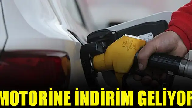 Motorine indirim geliyor