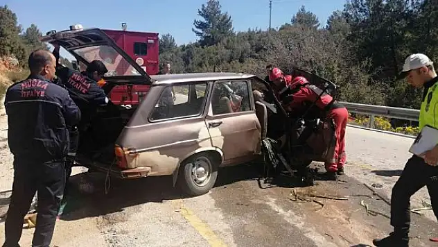 Trafik kazası: 2 yaralı