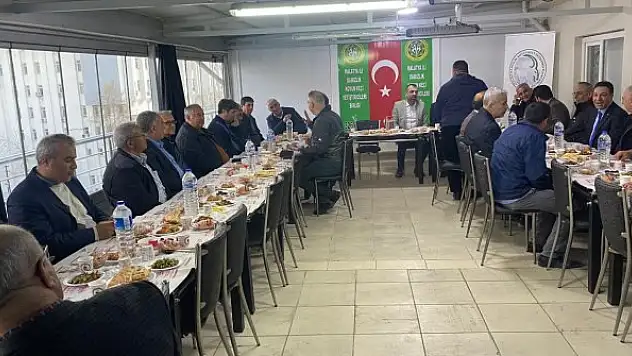 Tarım paydaşları iftar programında bir araya geldi