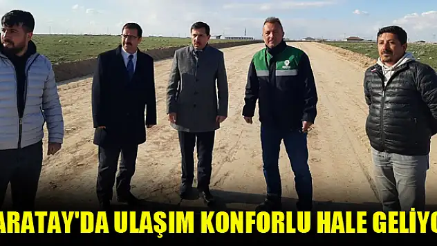 Karatay'da ulaşım konforlu hale geliyor