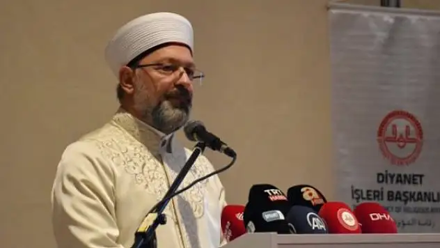 Diyanet İşleri Başkanı Erbaş: 'İsrail tarafından sürdürülen saldırıları şiddetle kınıyorum'