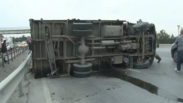 Trafik kazası: 1 yaralı