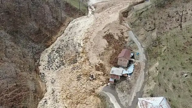 Trabzon'da çamur afeti